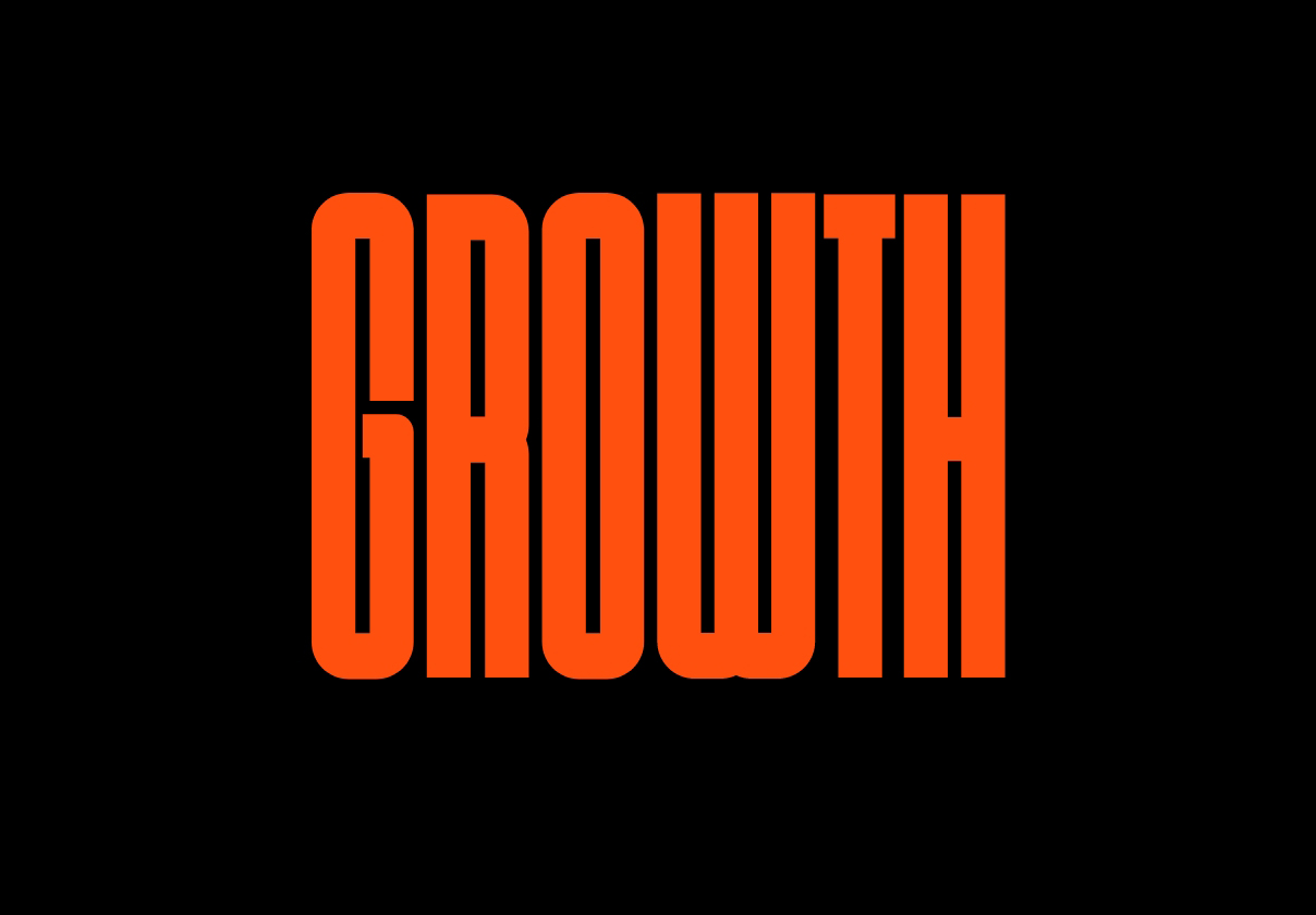 Growth-简约高端简洁-现代无衬线-英文字体下载